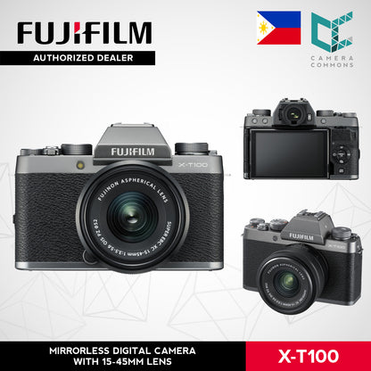 FUJIFILM X-T100 Mirrorless Digital Camera XT100