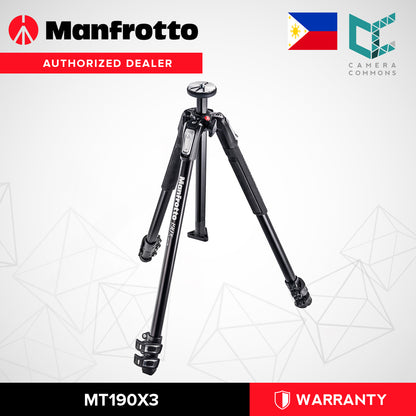Manfrotto MT190X3 Aluminum Tripod