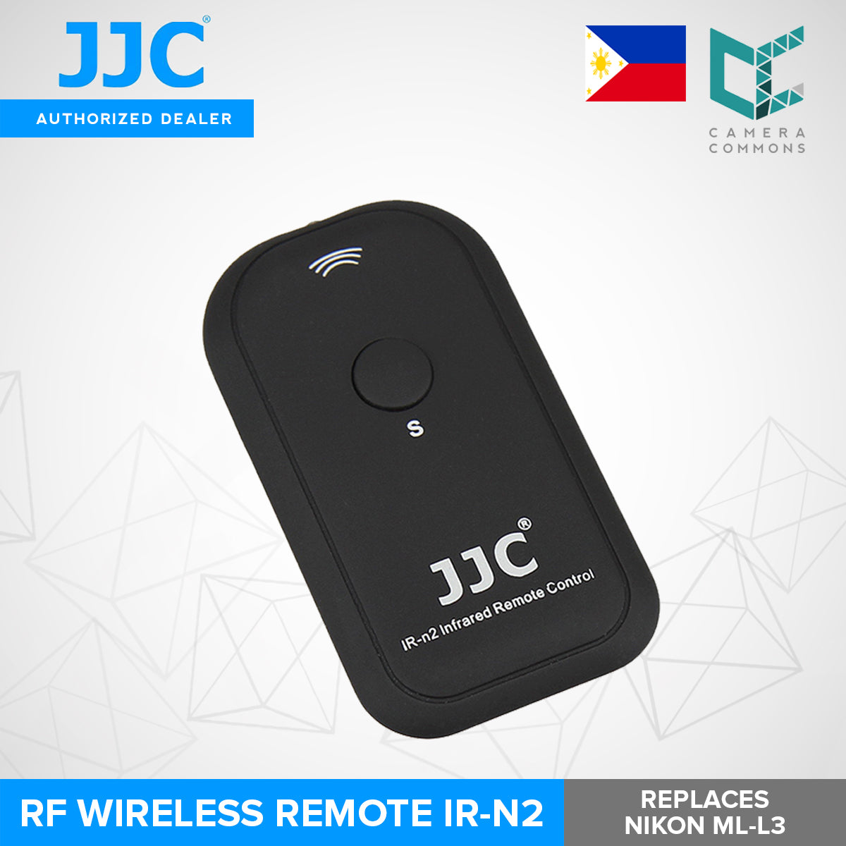 JJC IR-N2 IR Wireless Remote replaces NIKON ML-L3