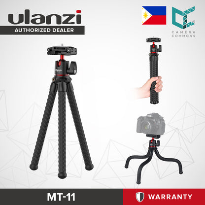 Ulanzi MT-11 Multifunctional Octopus Tripod Single-Action Ball Head Camera Accessories