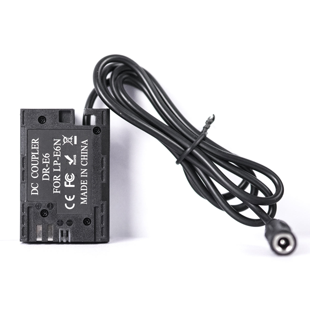 STUDIOMATE Dummy Battery LP-E6 with USB Cable for Canon Cameras E6