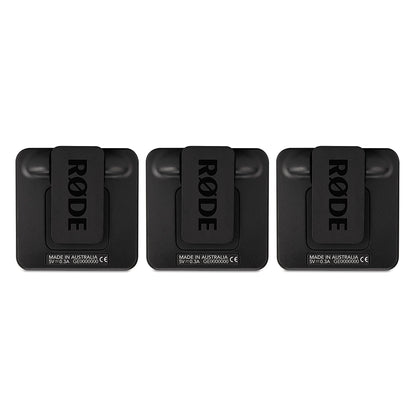 Rode Wireless GO II Single or Dual Channel 2-Person Compact Digital Wireless Microphone System