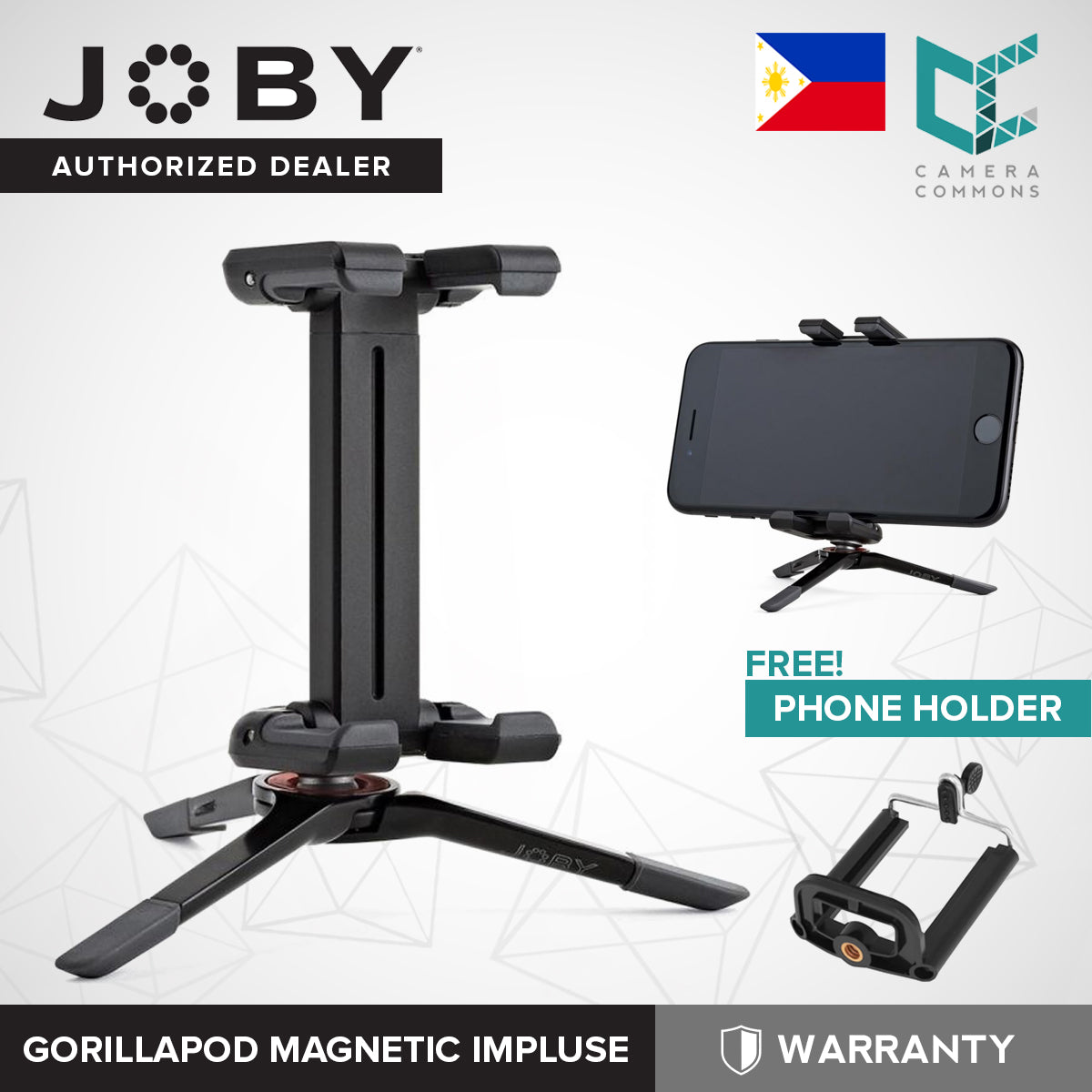 JOBY GripTight ONE Micro Stand For smartphones with or without a case (1490)