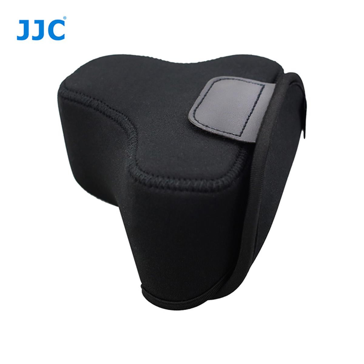JJC OC-S2Bk Mirrorles Neoprene Camera Pouch For Compact Cameras A6500 A6000 A6300 Fujifilm Canon Olympus