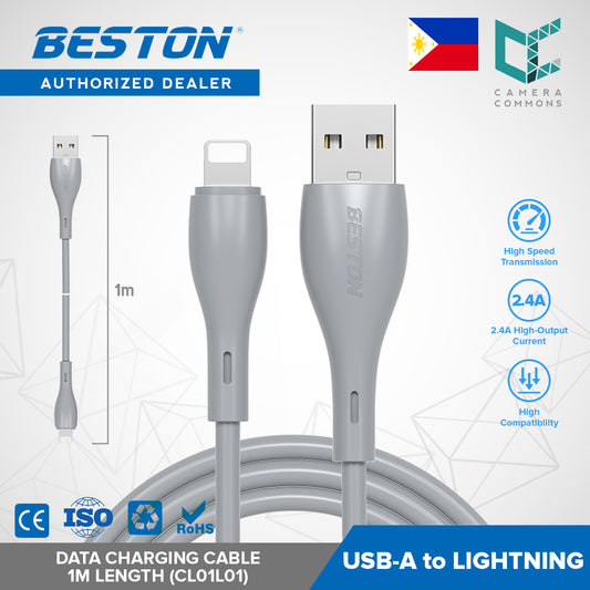 Beston CL01L01 USB-A to Lightning Fast Data Charger Charging Cable for Mobile Tablet