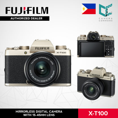 FUJIFILM X-T100 Mirrorless Digital Camera XT100