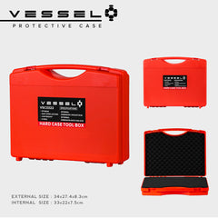 VESSEL VSC3322 Portable Hard Case for Photography, Equipment, Instruments and other devices