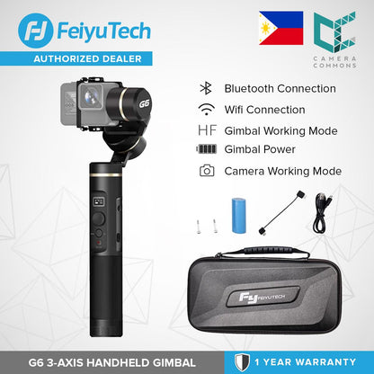 Feiyu G6 3-Axis Stabilized Handheld Gimbal Feiyutech