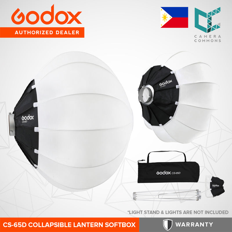 Godox CS-65D Collapsible Lantern Softbox 26.6 inches for Studio Lighting Photography CS65D (NO LIGHT STAND, NO LIGHTS)