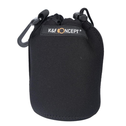 K&F Concept PH Soft Neoprene Lens Pouch Bag Case Set (S M L XL)