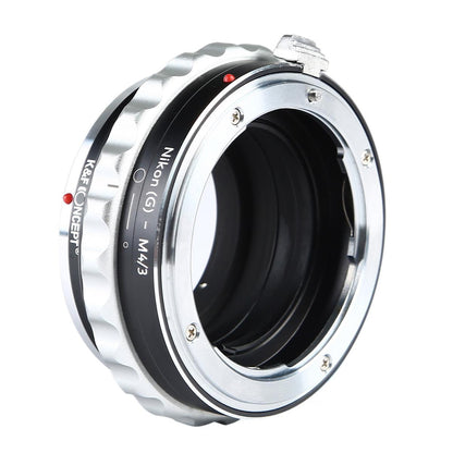 K&F Concept Nikon G/F/AI/AIS/D Lenses to M43 MFT Mount Camera Adapter NIKG-M43