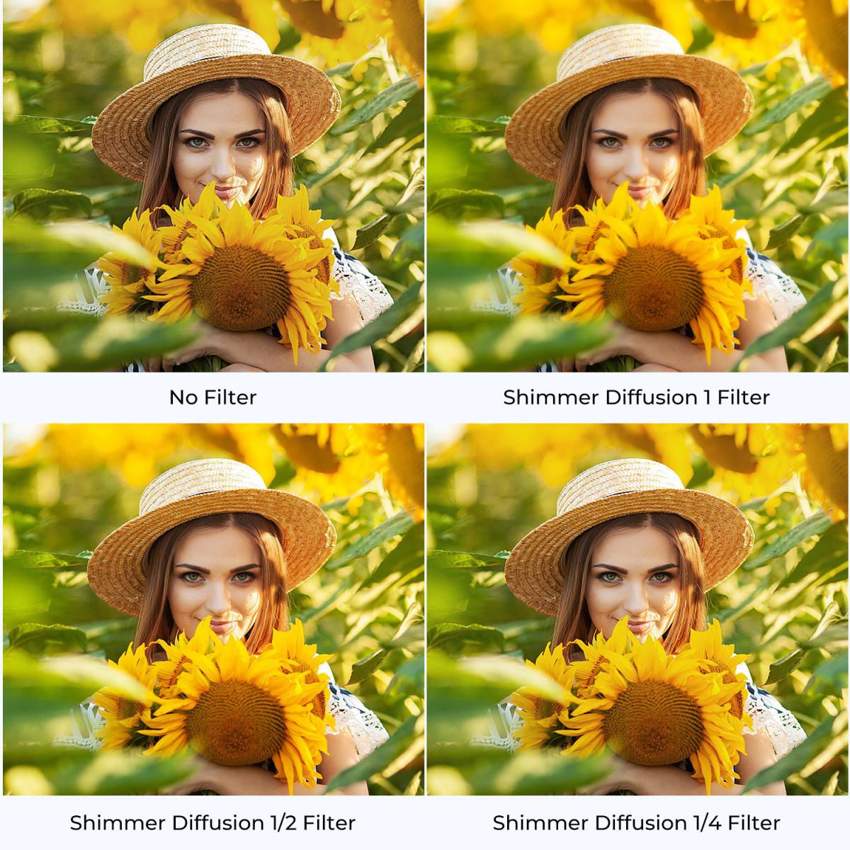 CLEARANCE KF FILTERS 49mm,Nano-X,Optical glass shimmer diffusion 1