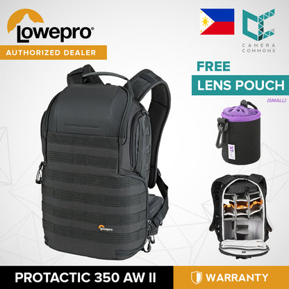 Lowepro ProTactic BP 350 AW II Backpack for Camera Gears and Laptop