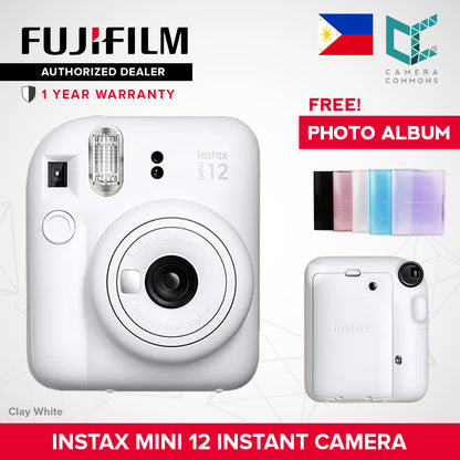 FUJIFILM Instax Mini 11 Mini 12 Instant Camera with AA Batteries OFFICIAL Fujifilm PH 1 Year Local Warranty