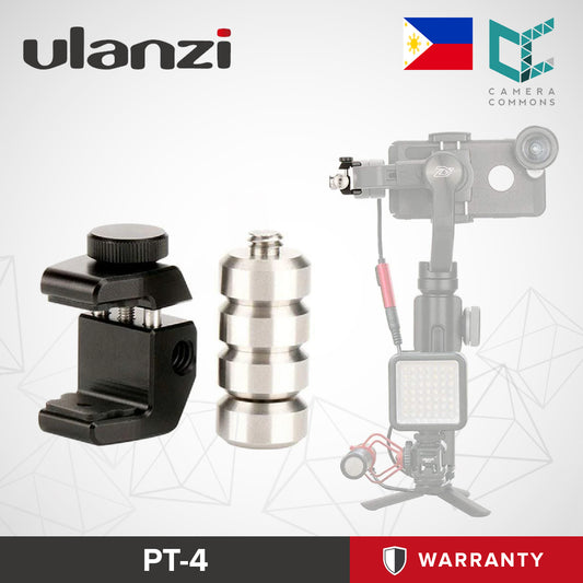 Ulanzi PT-4 Universal Gimbal Counterweight Compatible for DJI Osmo Mobile 2 Zhiyun Smooth 4 Feiyu Vimble 2 Evo Gimbal Stabilizer PT4