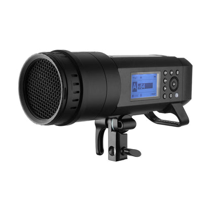 Godox AD400 Pro AD400Pro 400ws GN72 TTL Battery-Powered Monolight, 1/8000 HSS Outdoor Flash Strobe Light, Built-in Godox 2.4G System, 390 Full Power Pops, 0.01-1s Recycle Time, 30w LED Modeling Lamp