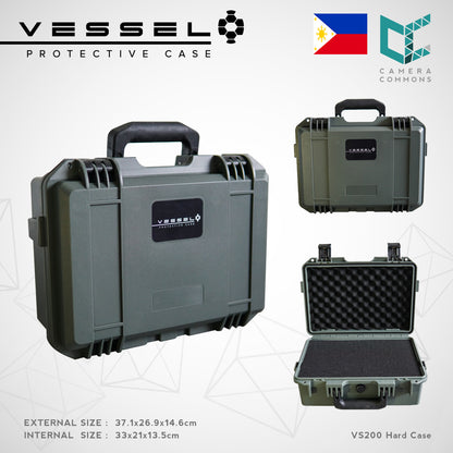 VESSEL VS200 Portable Hard Case for Photography, Equipment, Audio Instruments and other devices VS3321L