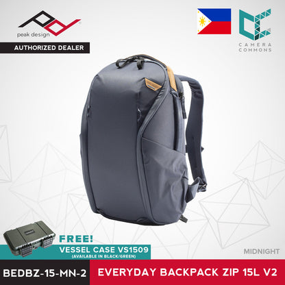 Peak Design Everyday Backpack Zip Bag v2 / v3 15L Ash Black Bone Midnight Version 2 / 3