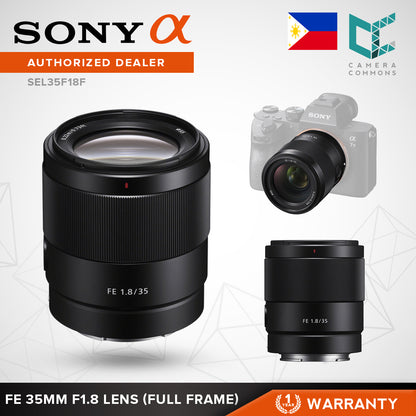 Sony Lens FE 35mm f/1.8 SEL35F18F