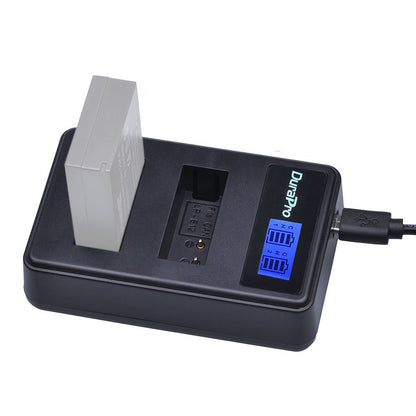 DuraPro 1pc LP-E12 LPE12 LP E12 Rechargeable Battery Charger+ USB Cable for Canon EOS