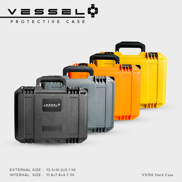 VESSEL VS150 Portable Hard Case for Photography, Equipment, Instruments, and other devices VS3020