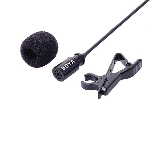 Boya BY-LM20 Lavalier Clip-on Omnidirectional Microphone for GoPro