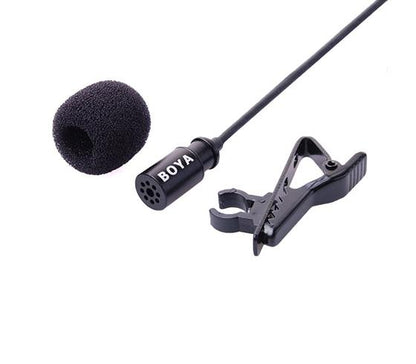 Boya BY-LM20 Lavalier Clip-on Omnidirectional Microphone for GoPro