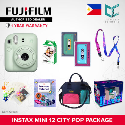 FUJIFILM Instax Mini 12 City Pop Package Limited Edition Camera