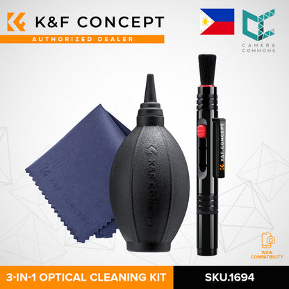 K&F Concept Professional Cleaning Pen for Optical Lenses Camera Care Equipment