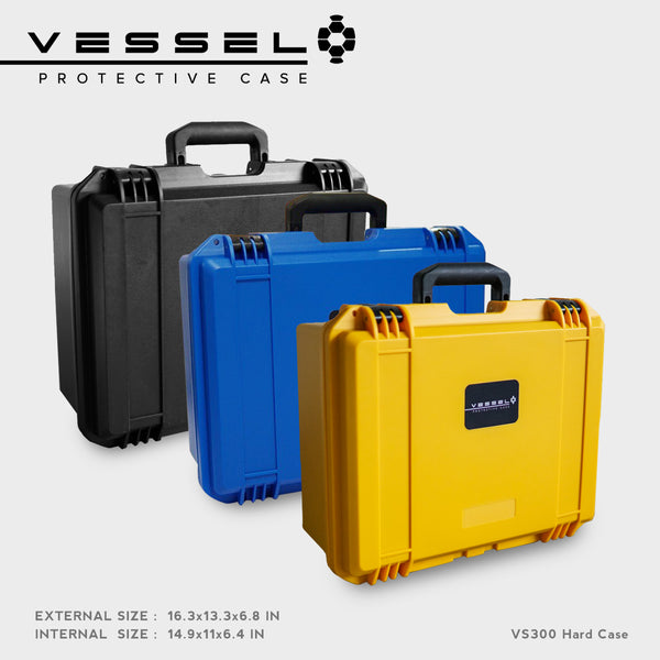 VESSEL VS300 Portable Hard Case for Photography, Equipment, Instruments and other devices VS3828H