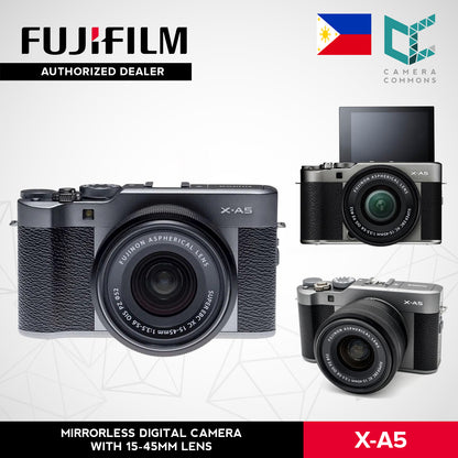 FUJIFILM X-A5 Mirrorless Digital Camera XA5