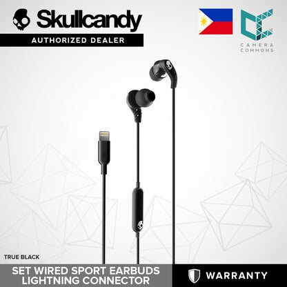 SkullCandy Set Wired Sport In-Ear Earbuds Sound Audio