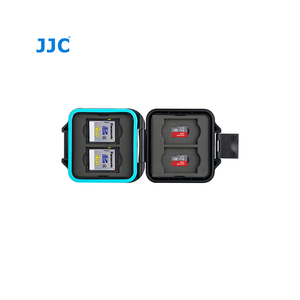 JJC Memory Card Case fits SD x 4, TF x 4 ( MCR-ST8 )