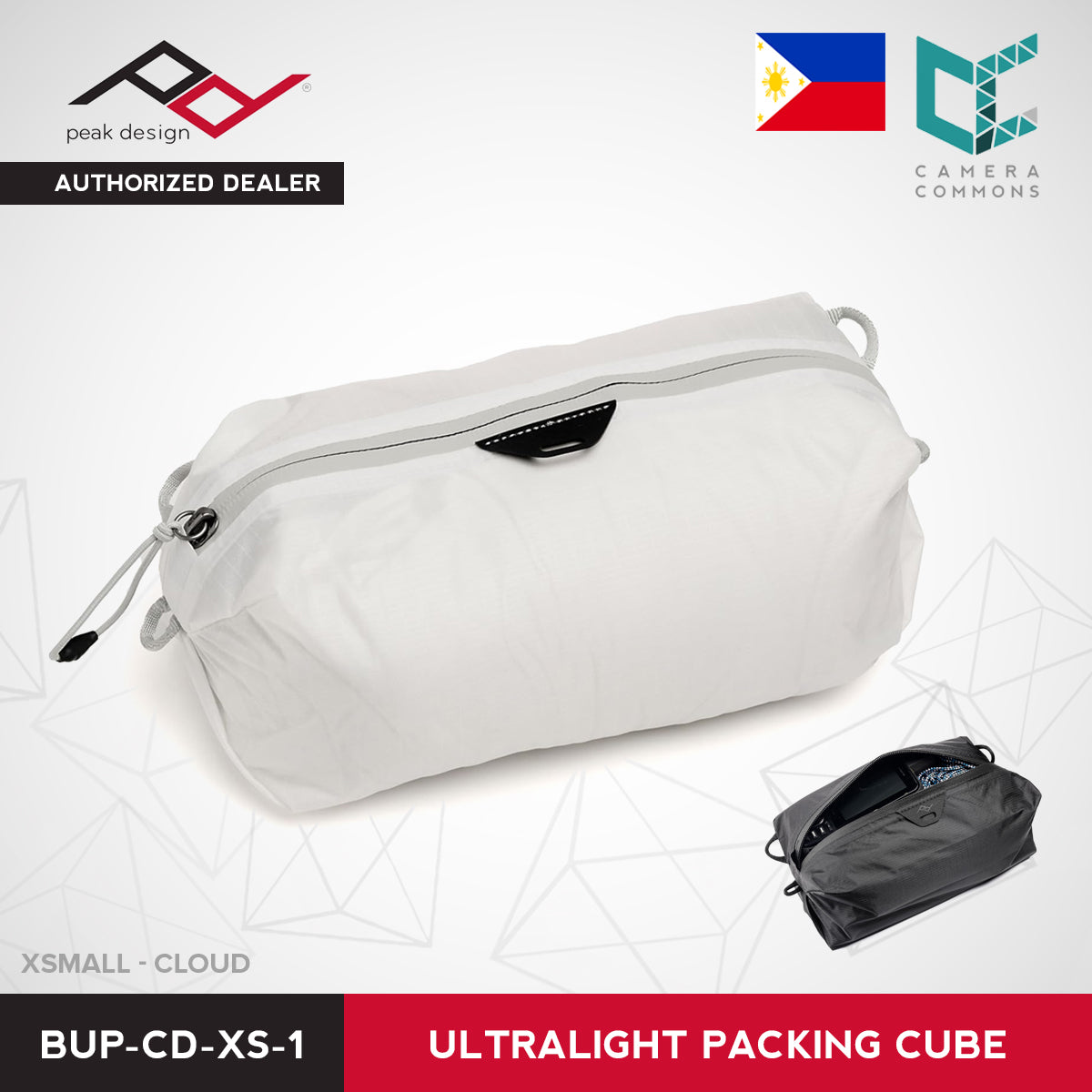 Peak Design Ultra Light Terra Shell 50D Packing Cube for Quick and Efficient Packing Travelling