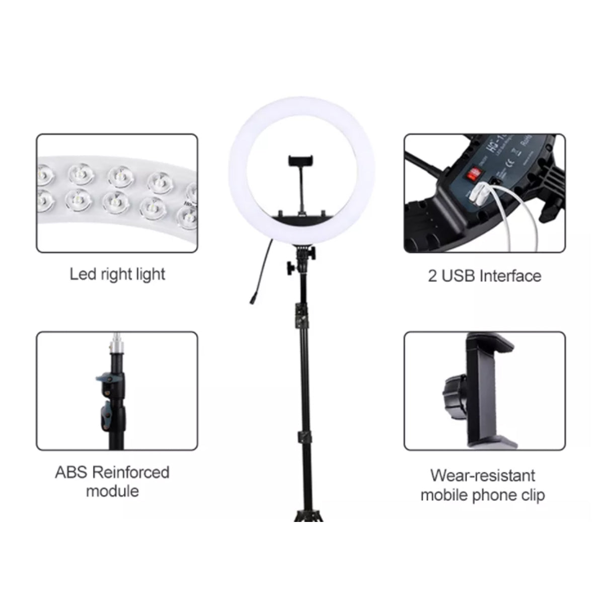 CLEARANCE Studiomate HQ-18N LED Ring Light 18"