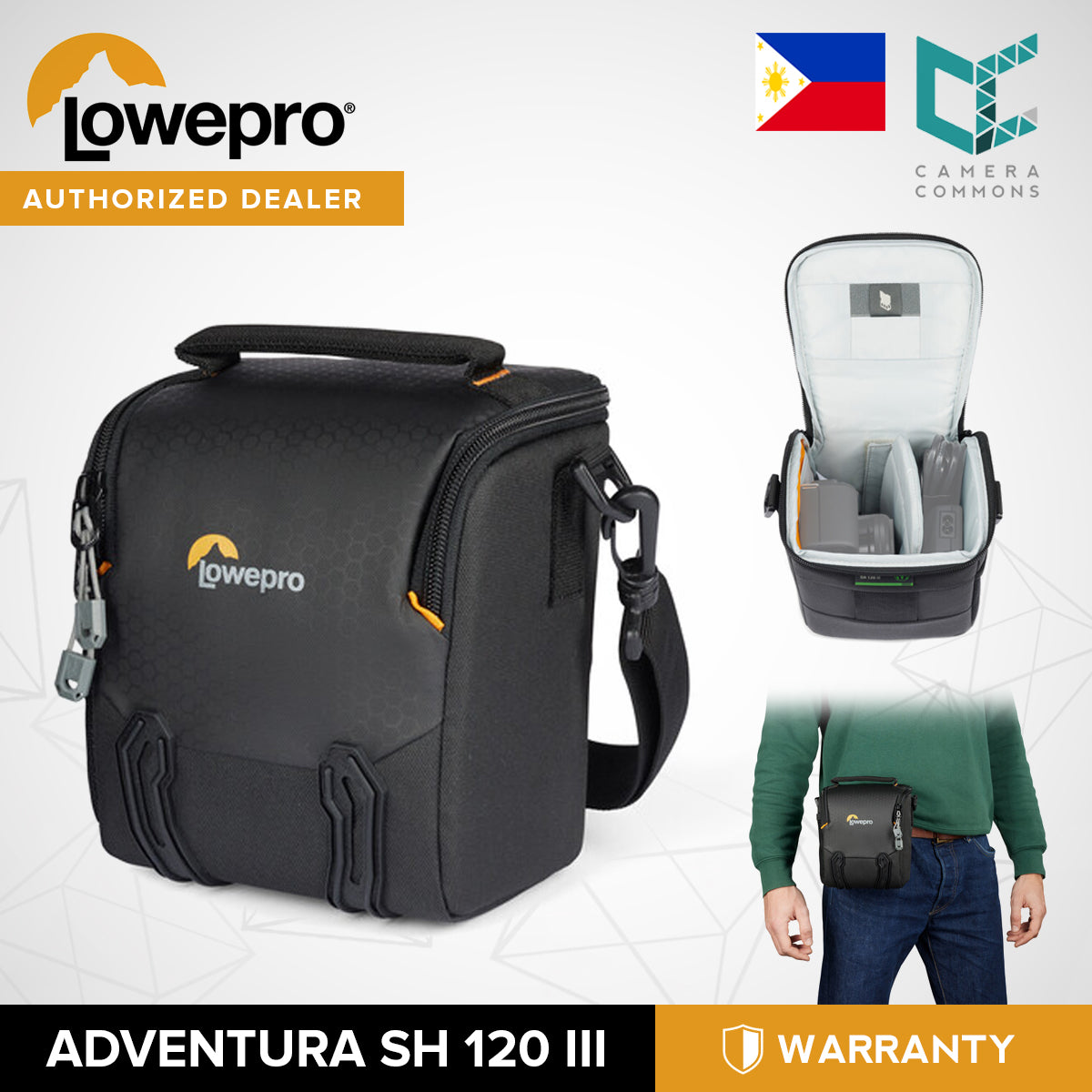 Lowepro Adventura SH 120 III Shoulder Bag for Full Frame Mirrorless Cameras