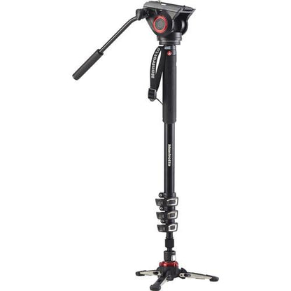 Manfrotto MVMXPRO500 XPRO Monopod + Four-Section Alu with Fluid Video Head