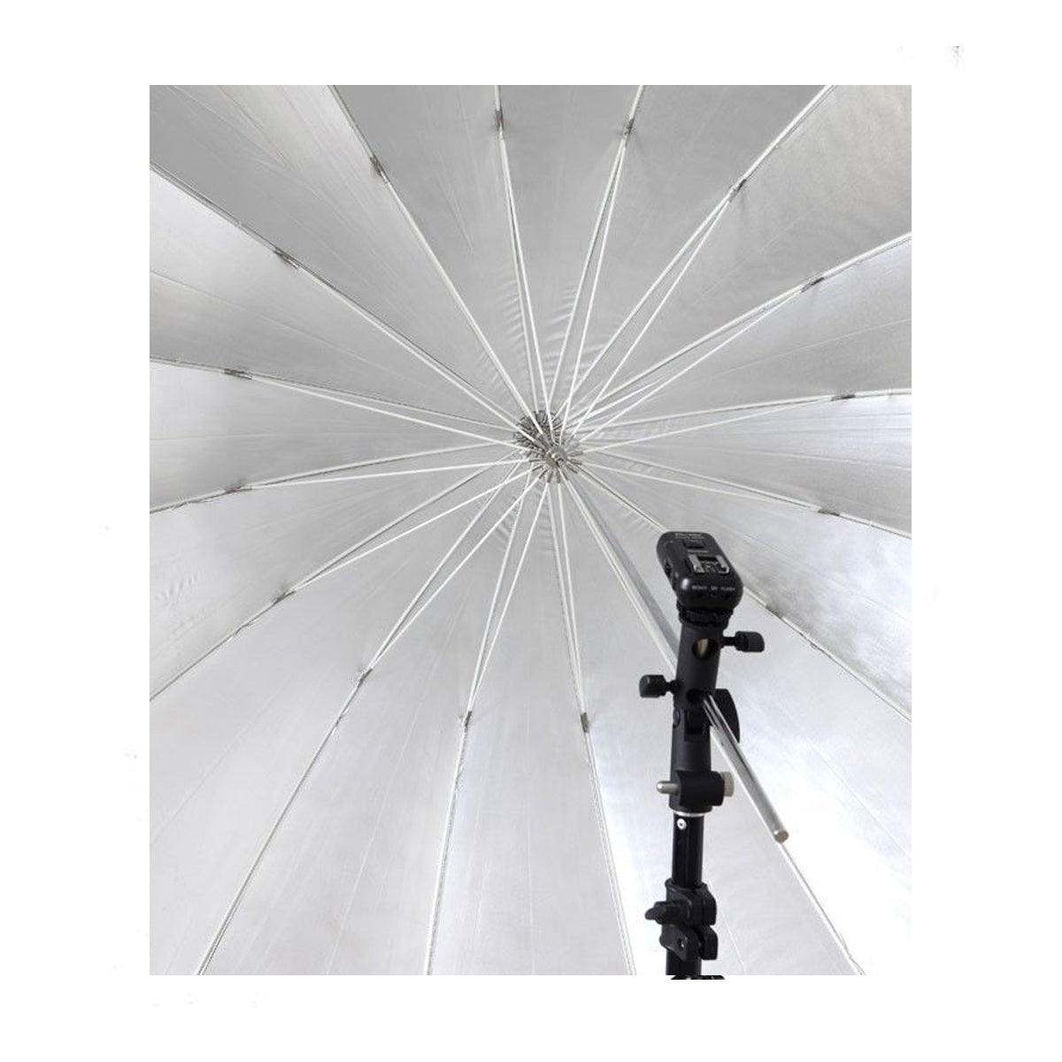 Phottix Para Pro Parabolic Reflective Umbrella 101cm 40 Inches Silver and Black PH85343