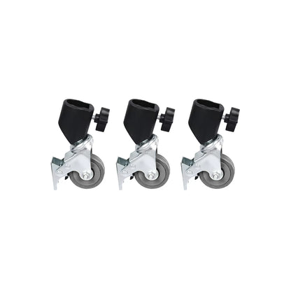 STUDIOMATE SM8 Heavy Duty 3pcs Caster Wheels with Lock | Photography Studio Accessory