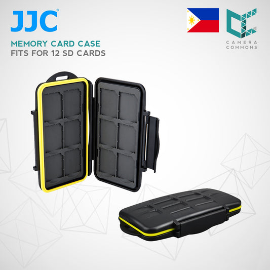 JJC Memory Card Case fits for 12 SD Cards (MC-SD12)