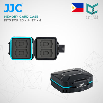 JJC Memory Card Case fits SD x 4, TF x 4 ( MCR-ST8 )