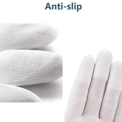 VSGO DDG-1 Professional Anti-Static Cleaning White Gloves Dust-Free for Camera Sensor Cleaning