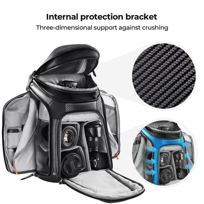 K&F Concept KF13.131 Horizon Professional Camera Backpack 25L Waterproof Bag for 15.6" Laptop Drone Tripod