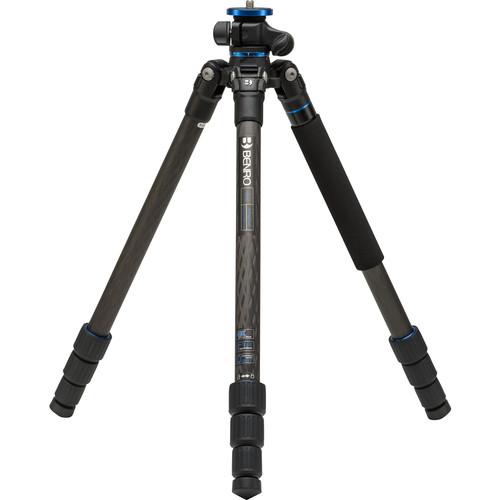 Benro FGP18C Go Plus 4-Section Carbon Fiber Travel Tripod