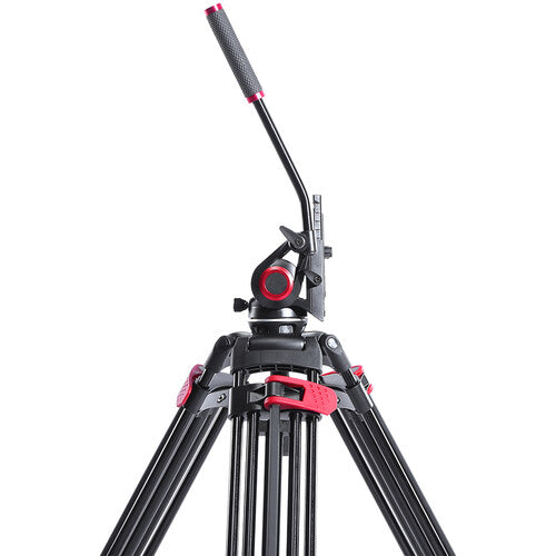 CLEARANCE Miliboo MTT605A Fluid Head Tripod Aluminum Alloy