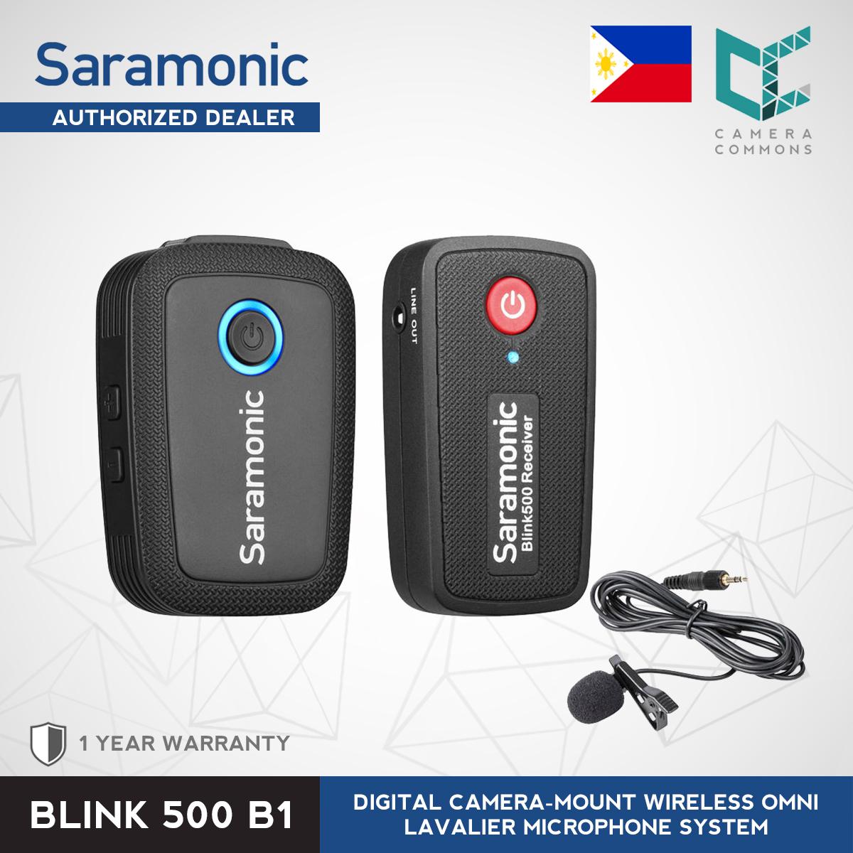 Saramonic Blink 500 B1 Digital Camera-Mount Wireless Omni Lavalier Microphone System (2.4 GHz)