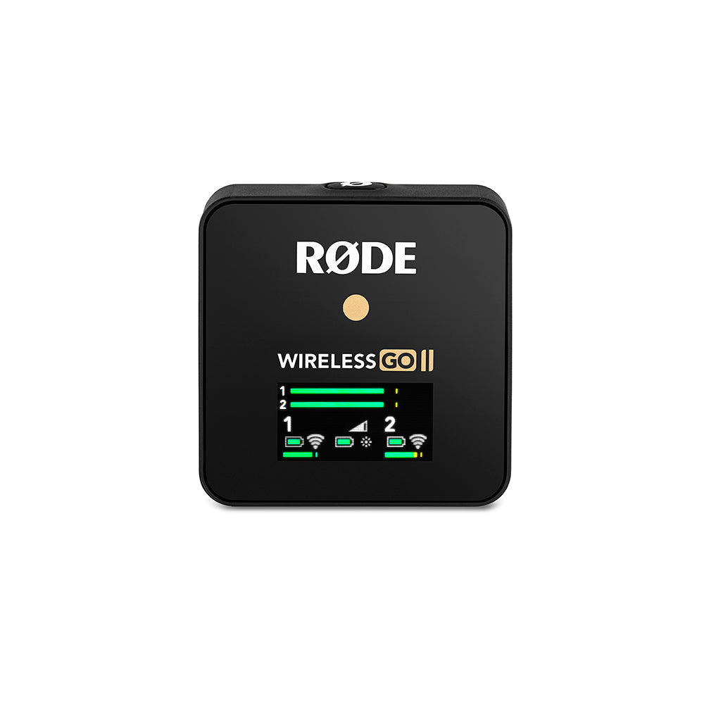 Rode Wireless GO II Single or Dual Channel 2-Person Compact Digital Wireless Microphone System