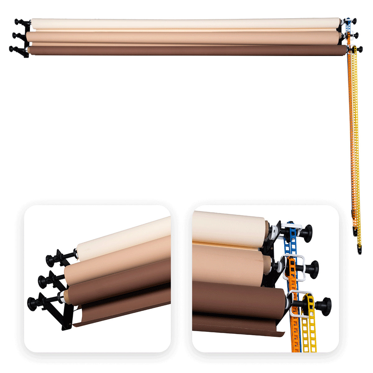 STUDIOMATE SM10 3 Axis Background Roller for Photography Studio Seamless Backdrop Holder | Studio Accessories