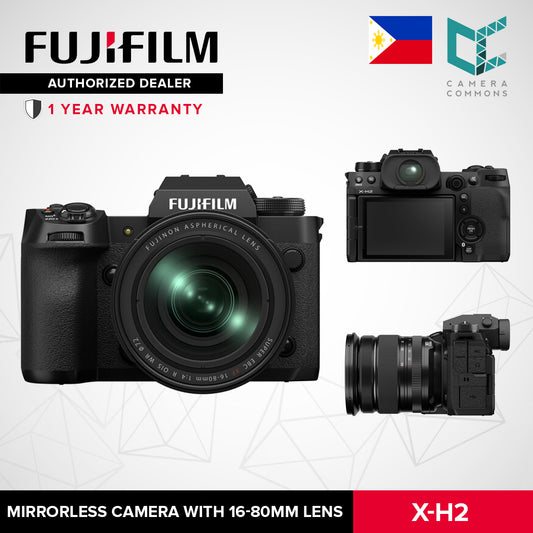 FUJIFILM X-H2 Mirrorless Camera Body with 16-80mm Lens