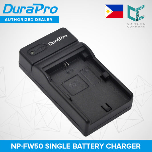 DuraPro USB Camera Battery Charger For Sony NP-FW50 Battery
